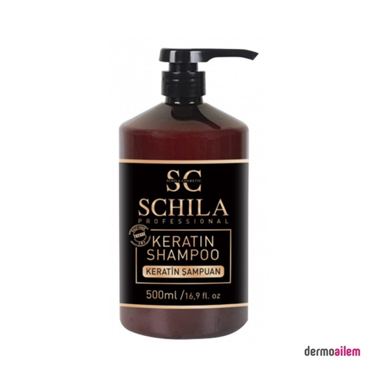 ŞampuanlarSchila CosmeticSchila Cosmetic Keratin Şampuan Tuzsuz 500 ml