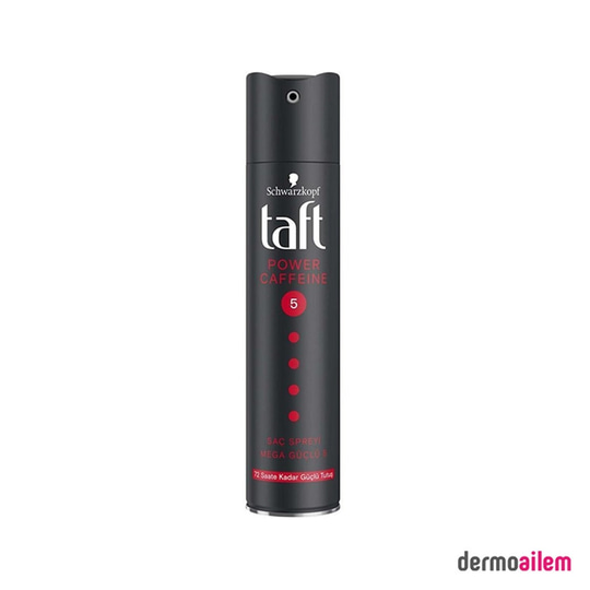 Saç ŞekillendiricilerSchwarzkopfSchwarzkopf Taft Power Caffeıne Saç Spreyi 250 ml