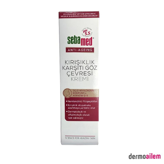 Göz Çevresi BakımıSebamedSebamed Q10 Anti Age - Yaşlanma Karşıtı Göz Altı Kremi 15 ml