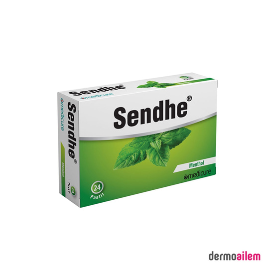 PastillerMedicureSendhe Menthol Aromalı 24 Pastil