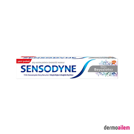 Diş MacunlarıSensodyneSensodyne Extra Beyazlatıcı Diş Macunu 50ml