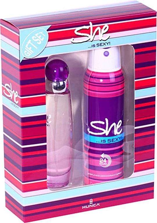 Kadın ParfümSheShe İs Sexy Parfüm 50 ml + She İs Sexy Deodorant 150 ml