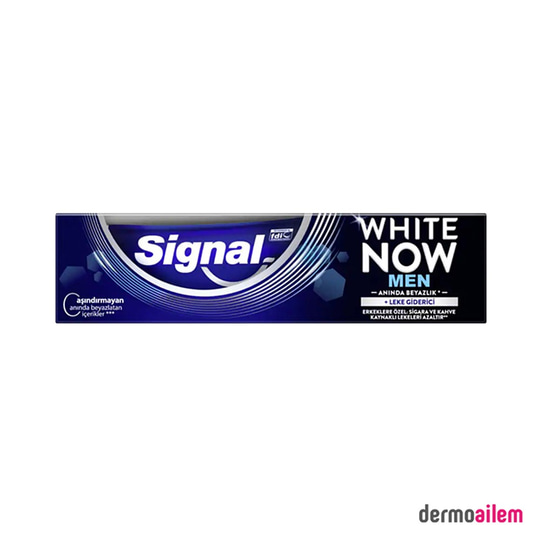 Diş MacunlarıSignalSignal White Now Men 75 ml