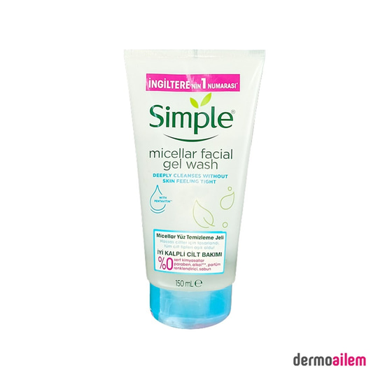 Cilt Temizleme ÜrünleriSimpleSimple Water Boost Micellar Yüz Temizleme Jeli 150 ml