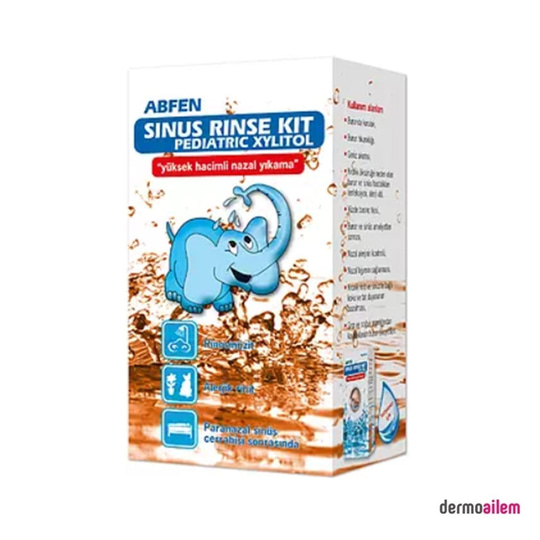 Bebek Sağlık ÜrünleriAbfenSinüs Rinse Kit Pediatric Xylitol Nazal Yıkama