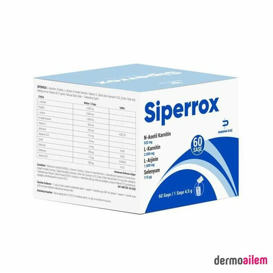 Takviye Edici GıdalarPharma İlaçSiperrox 60 Saşe