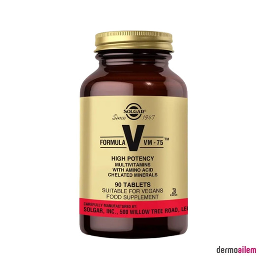 Takviye Edici GıdalarSolgarSolgar Formula Vm-75 90 Tablet