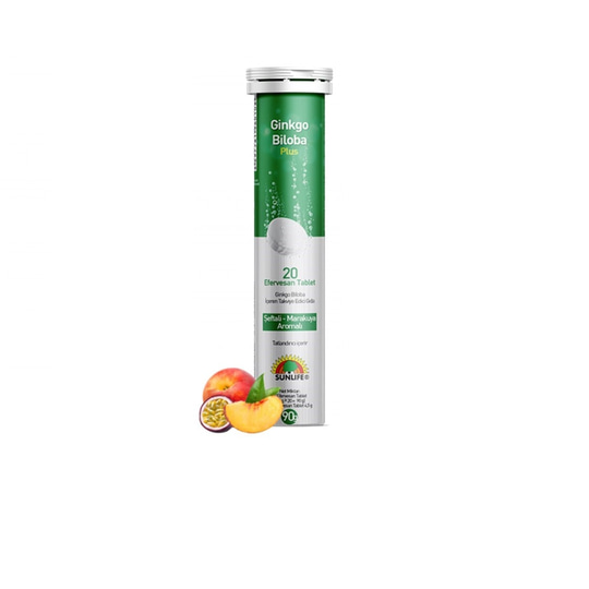 Vitamin SağlıkSunlifeSunlife Ginkgo Biloba Plus 20 Tablet