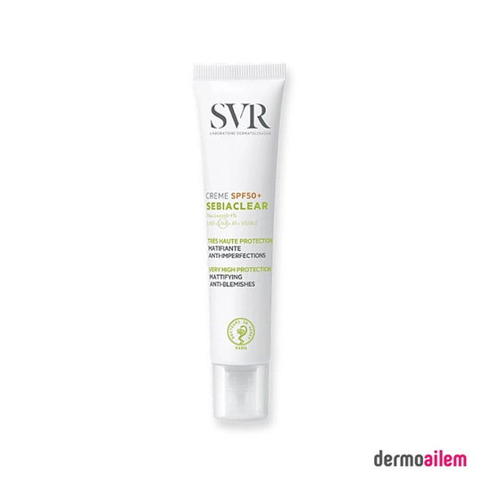 Lekeli Ciltler & AydınlatıcıSVRSvr Sebiaclear Spf50+ Cream 40 ml