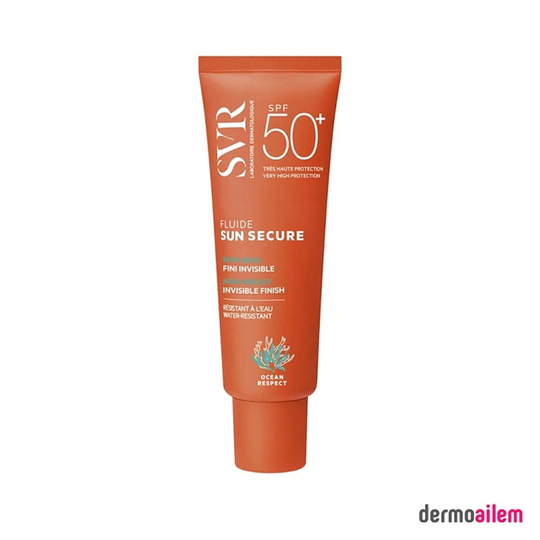 Yüz İçin Güneş ÜrünleriSVRSvr Sun Secure Fluide Spf50+ 50 ml