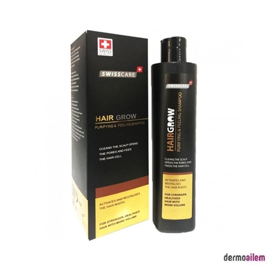 Kepek KarşıtıSwisscareSwisscare HairGrow Purifying & Peeling Şampuan 250 ml
