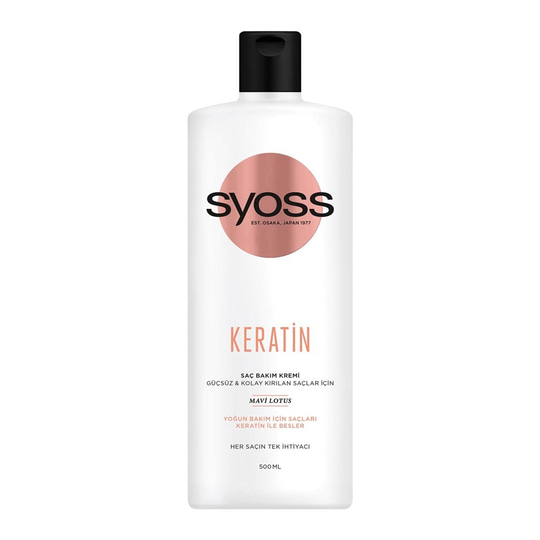 Saç KremleriSyossSyoss Keratin Saç Bakım Kremi 500 ml
