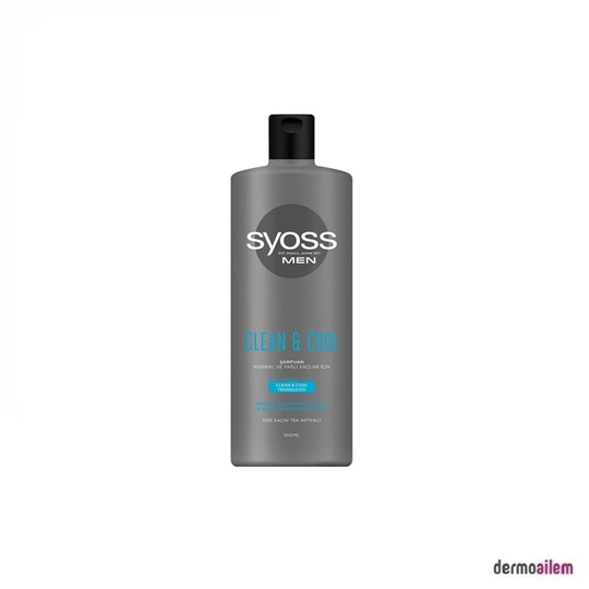 ŞampuanlarSyossSyoss Men Clean & Cool Şampuan 500 ml