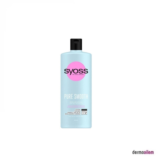 ŞampuanlarSyossSyoss Pure Smooth Micellar Silikonsuz Şampuan 500 ml