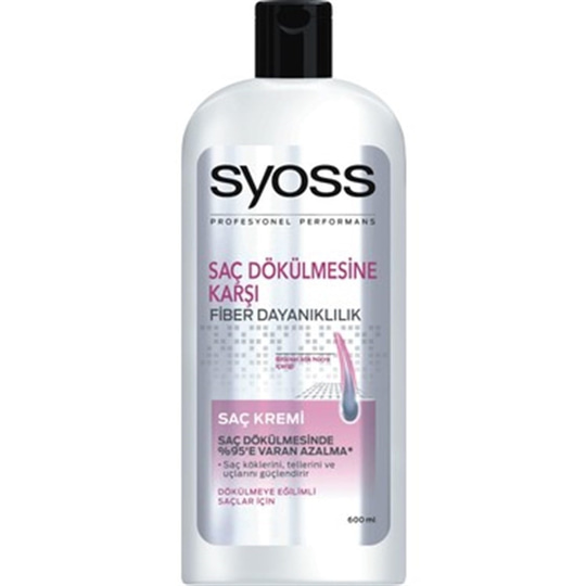 Saç KremleriSyossSyoss Saç Dökülmesine Karşı Saç Kremi Fiber Dayanıklılık 550 ml