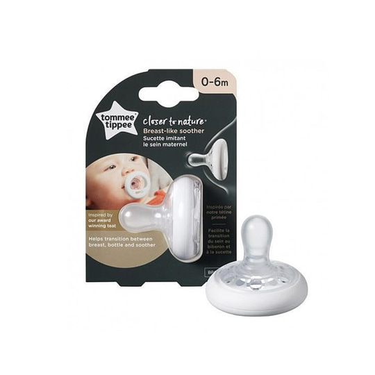 Biberon & Emzik & OyuncakTommee TippeeTommee Tippee Breastlike Emzik 1 Adet  0-6 Ay