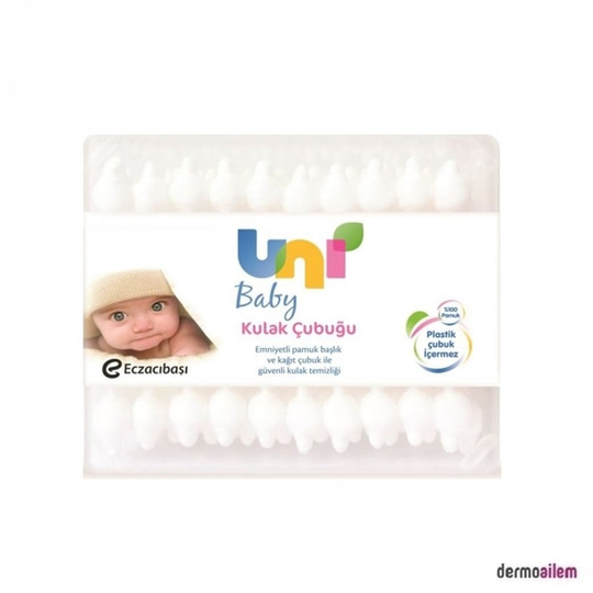 Kulak SağlığıUni BabyUni Baby 60'lı Bebek Kulak Çubuğu