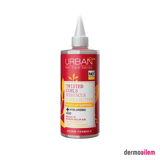 Saç Bakım ÜrünleriUrban CareUrban Care Twisted Curls Hibiscus & Shea Butter Micellar Şampuan 340 ml