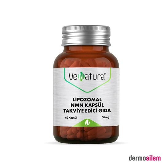Takviye Edici GıdalarVeNaturaVeNatura Lipozomal NMN 60 Kapsül