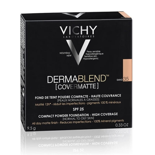 FondötenVichyVichy Dermablend Mineral Compact Foundation Sand 35  SPF25 9.5g