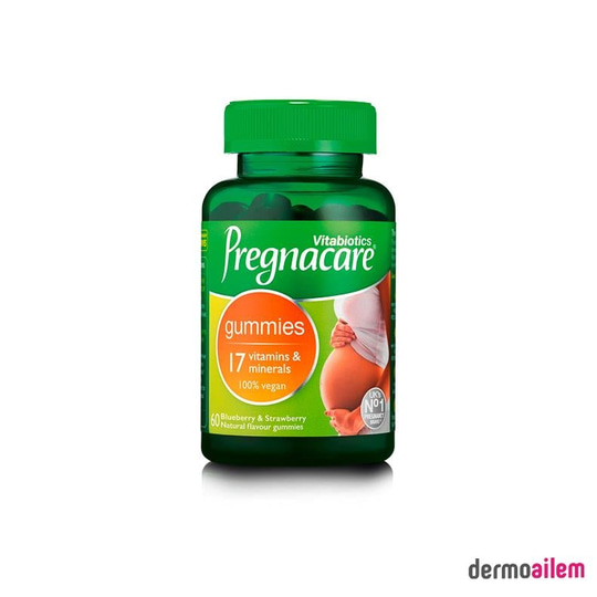 Takviye Edici GıdalarVitabioticsVitabiotics Pregnacare 60 Gummies