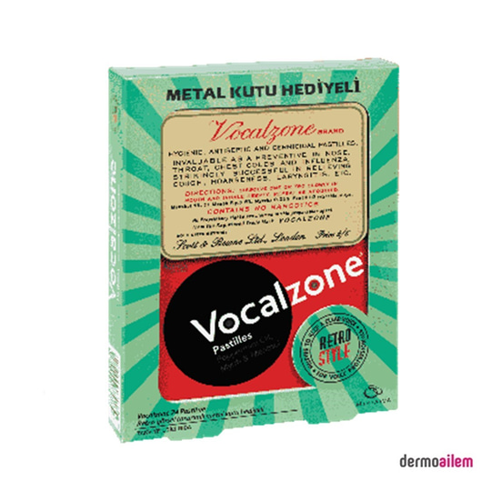 Takviye Edici GıdalarVocalzoneVolcazone Boğaz Pastili Hediyeli Paket