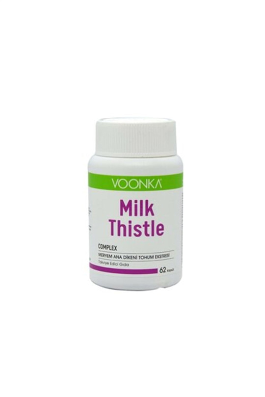 Takviye Edici GıdalarVoonkaVoonka Milk Thistle 62 Kapsül