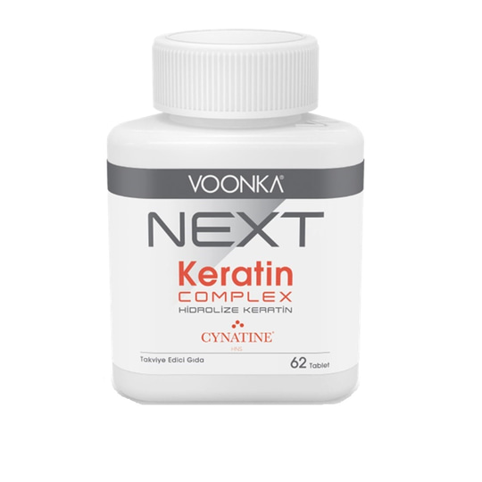 Takviye Edici GıdalarVoonkaVoonka Next Keratin Complex 62 Tablet