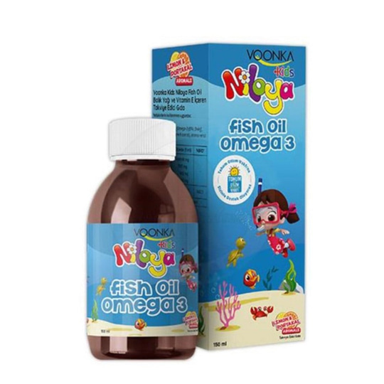 Omega 3 & Balık YağlarıVoonkaVoonka Niloya Balık Yağı Omega 3 150 ml