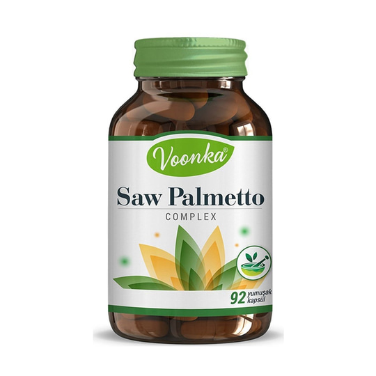 Takviye Edici GıdalarVoonkaVoonka Saw Palmetto Complex 92 Kapsül