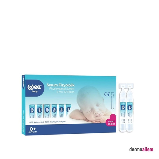 Bebek Sağlık ÜrünleriWee BabyWee Baby Serum Fizyolojik 5 ml x10 Flakon