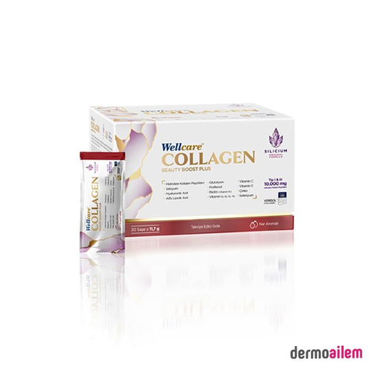 Kolajen ( Collagen )WellcareWellcare Collagen Nar Aromalı 30 Saşe