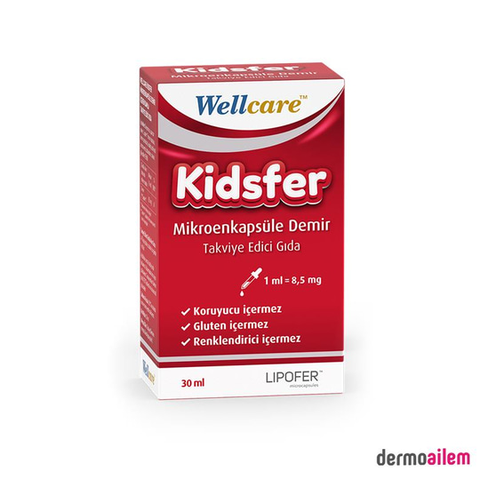 DemirWellcareWellcare Kidsfer Mikroenkapsüle Demir Damla 30 ml
