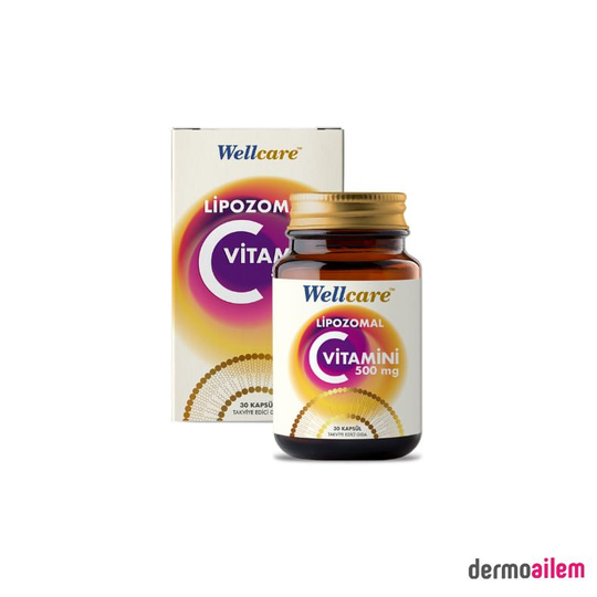 Takviye Edici GıdalarWellcareWellcare Lipozomal C Vitamini 500 mg 30 Kapsül