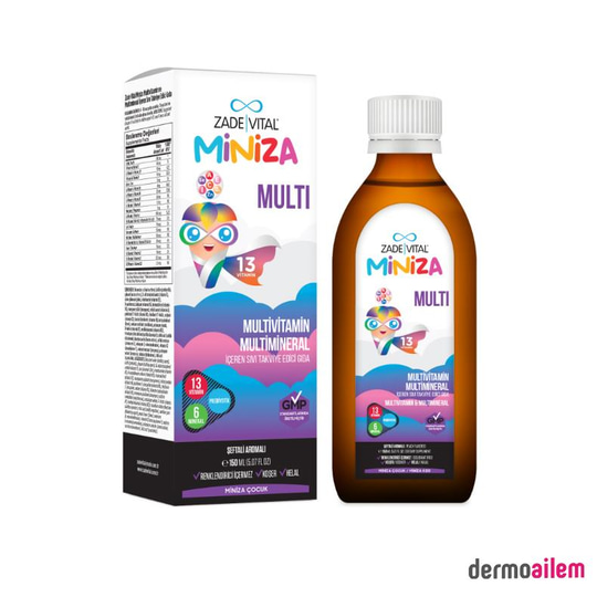 MultivitaminlerZade VitalZade Vital Miniza Multi 150 ml (SKT:02.2025)