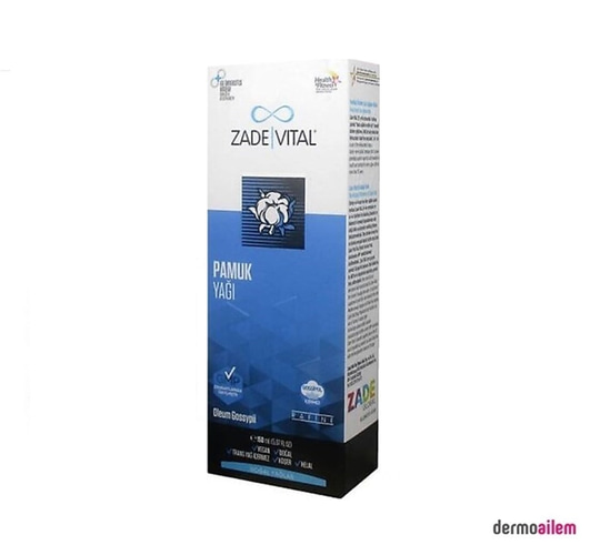 Sağlıklı YağlarZade VitalZade Vital Pamuk Yağı 150 ml