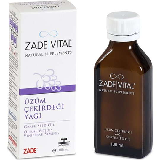 Sağlıklı YağlarZade VitalZade Vital Üzüm Çekirdeği Yağı 100ml