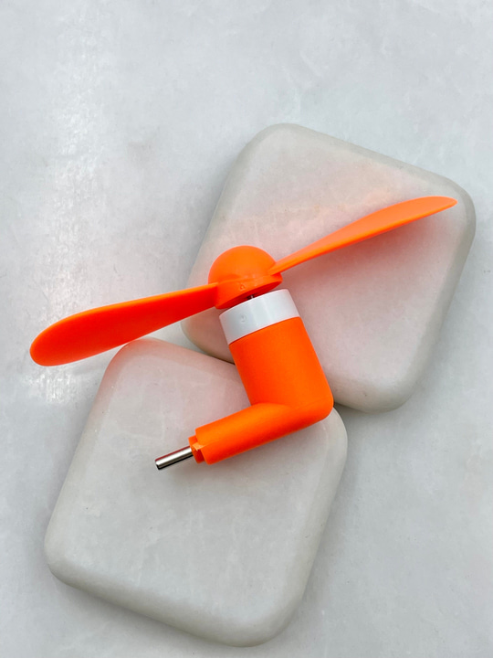 Mini Fan Type-C Turuncu