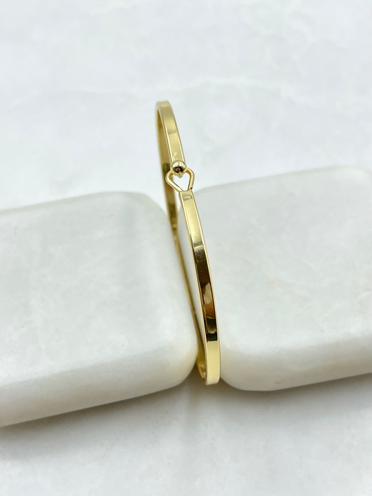 Topçuk Birleşim Minimal Kelepçe Gold