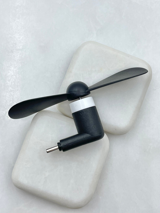Mini Fan Type-C Siyah