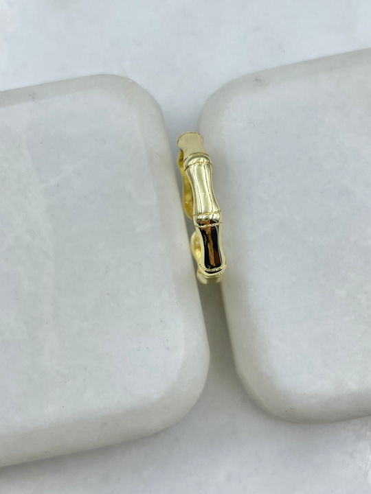 Bombe Kemik Model Yüzük Gold