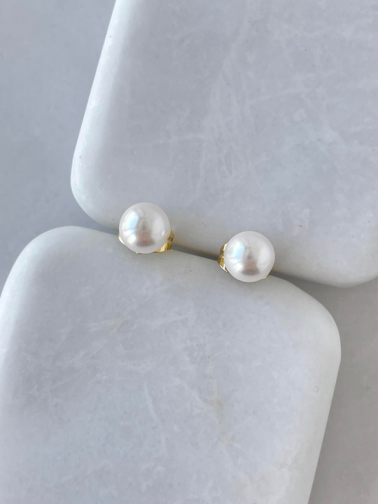 Özel Seri Basic İnci Küpe 0,5 mm Gold