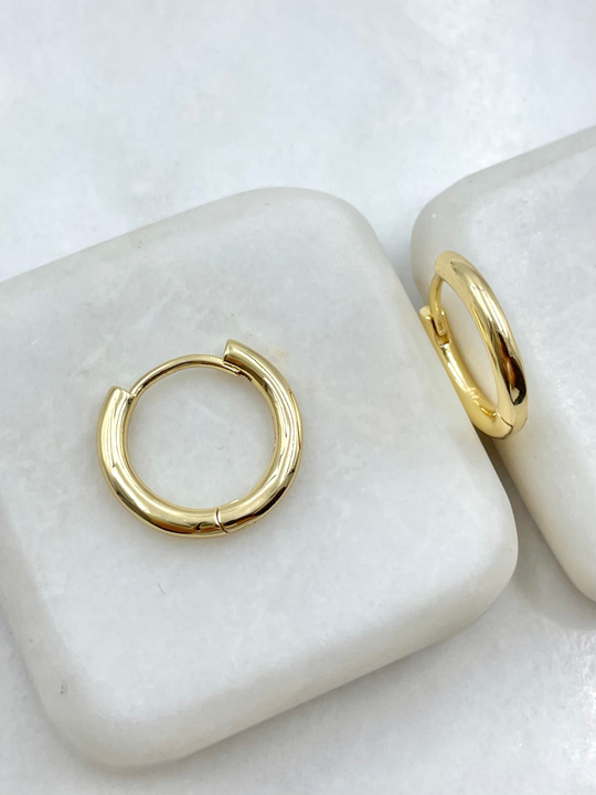 Basic Halka Küpe 1.8 cm Gold