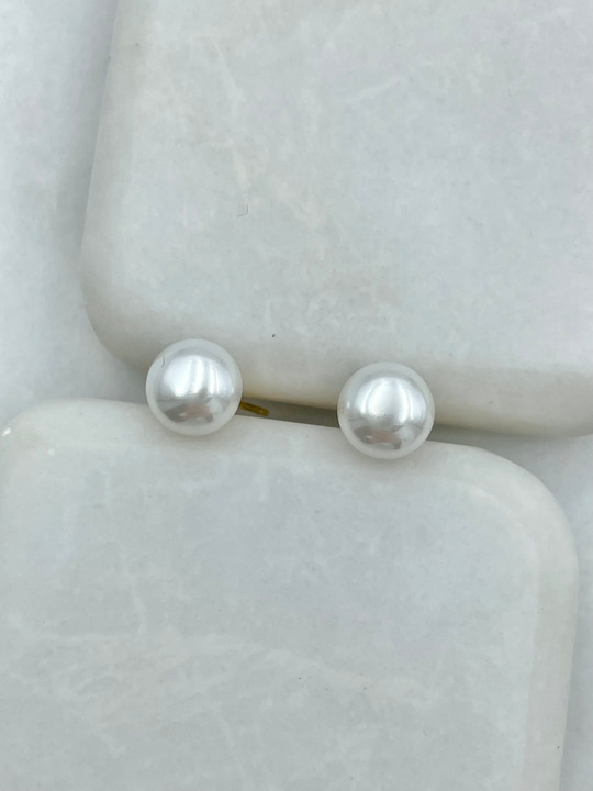 Özel Seri Minik İnci Küpe 0.7 mm Gold