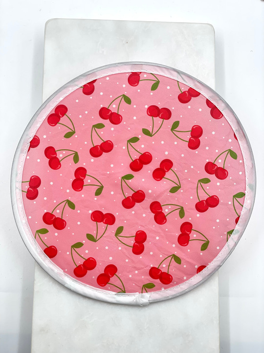 Çantalı Küçük Yelpaze Pembe Kiraz