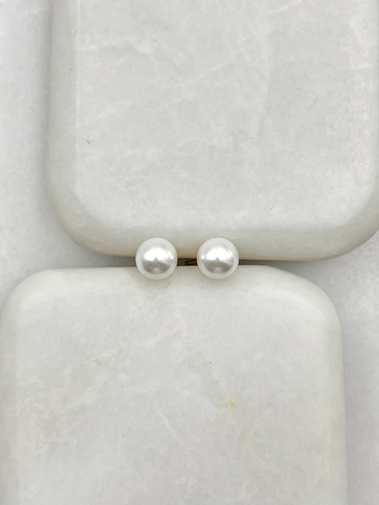 Özel Seri Minik İnci Küpe 0.6 cm Gold
