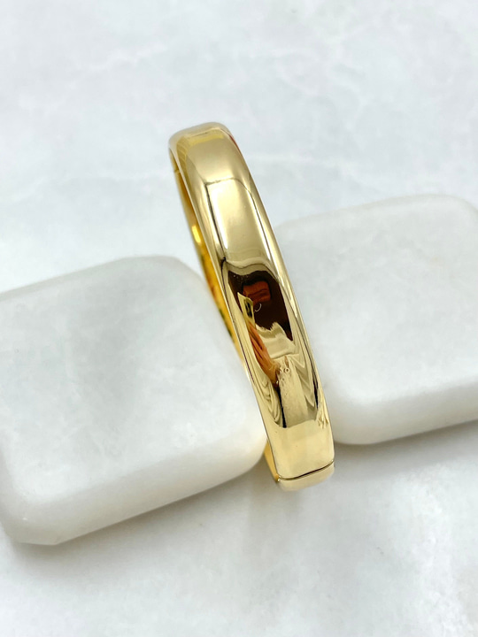 Özel Seri Kare Kesim Kelepçe Gold