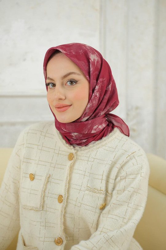 Bulut Soft Eşarp Bordo