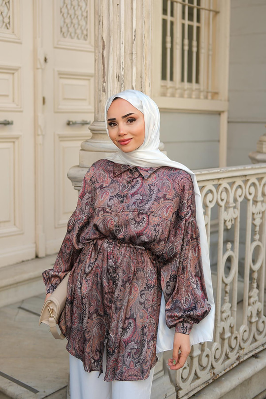 Cassime Saten Gömlek Antrasit