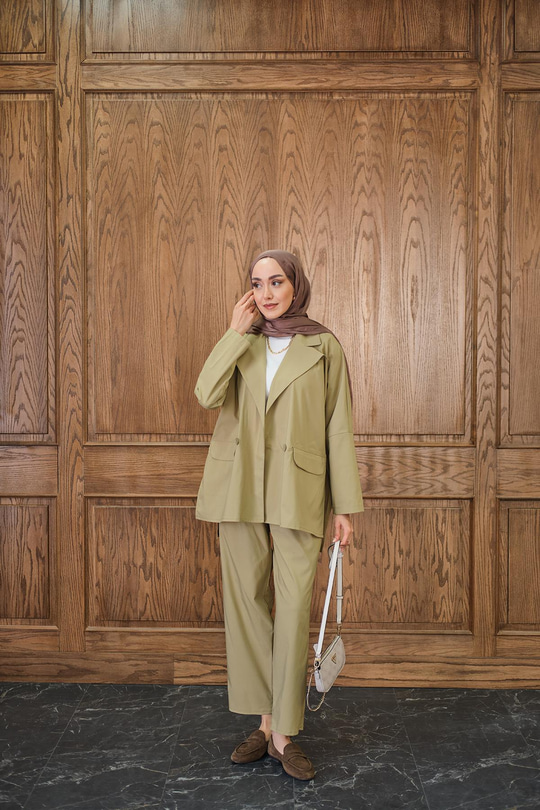 Ceketli Takım Yeşil